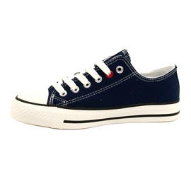 News Zapatillas juveniles empatadas azul marino 8sp30-4723 3
