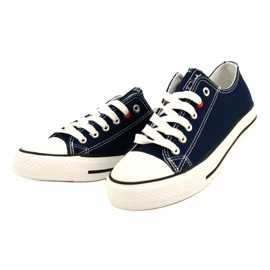 News Zapatillas juveniles empatadas azul marino 8sp30-4723 2
