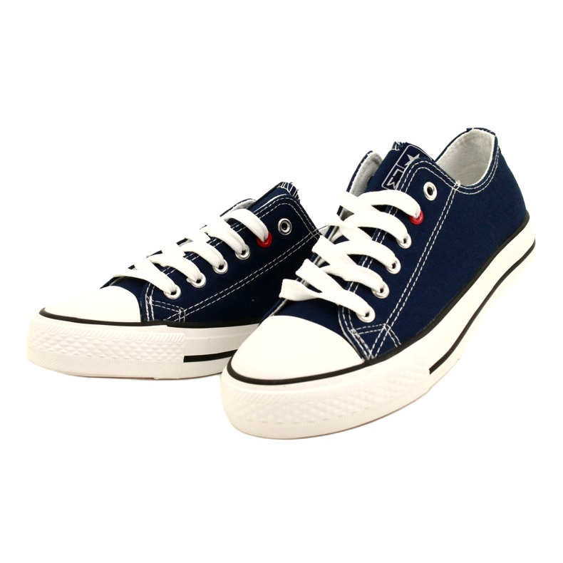 News Zapatillas juveniles empatadas azul marino 8sp30-4723 4