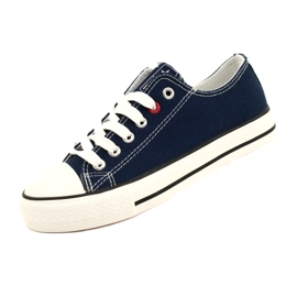 News Zapatillas juveniles empatadas azul marino 8sp30-4723 4