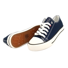 News Zapatillas juveniles empatadas azul marino 8sp30-4723 3