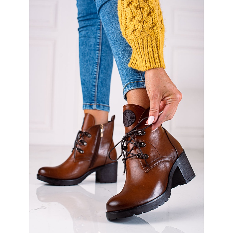 W. Potocki Mujeres trabajadoras de Potocki en tacones marrones marrón 1 W. Potocki Mujeres trabajadoras de Potocki en tacones marrones marrón 1