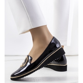 Zapatos Kadyro lacado negro 2