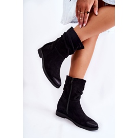 PG1 Botas Altas Mujer Ante Negro Venis 2