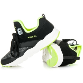 Ax Boxing Deportivas con cordones para mujer negro 1