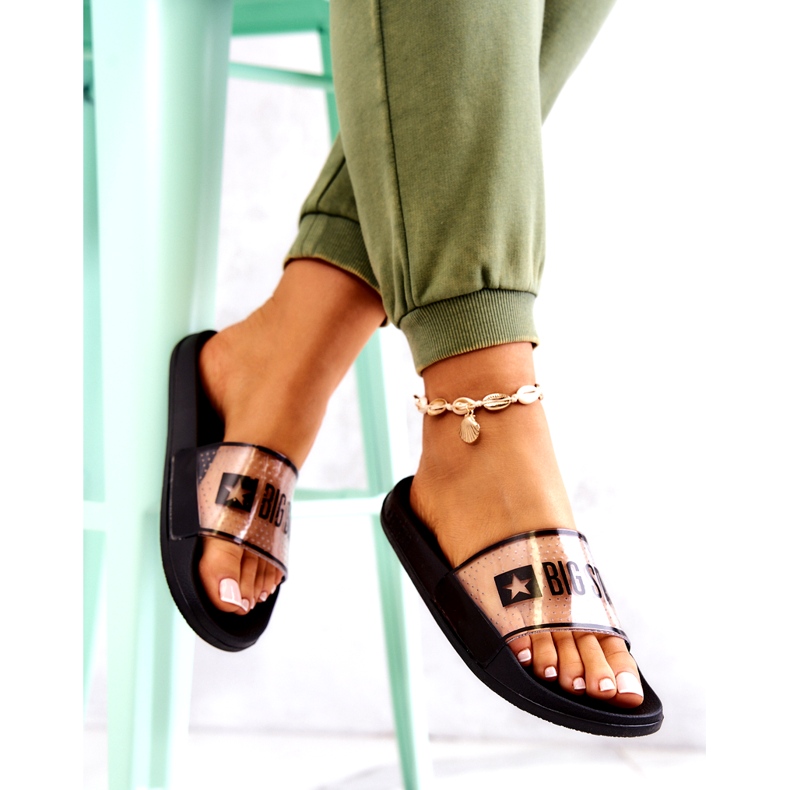 Pantuflas Mujer Big Star JJ274639 Negro 4