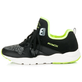Ax Boxing Deportivas con cordones para mujer negro 2