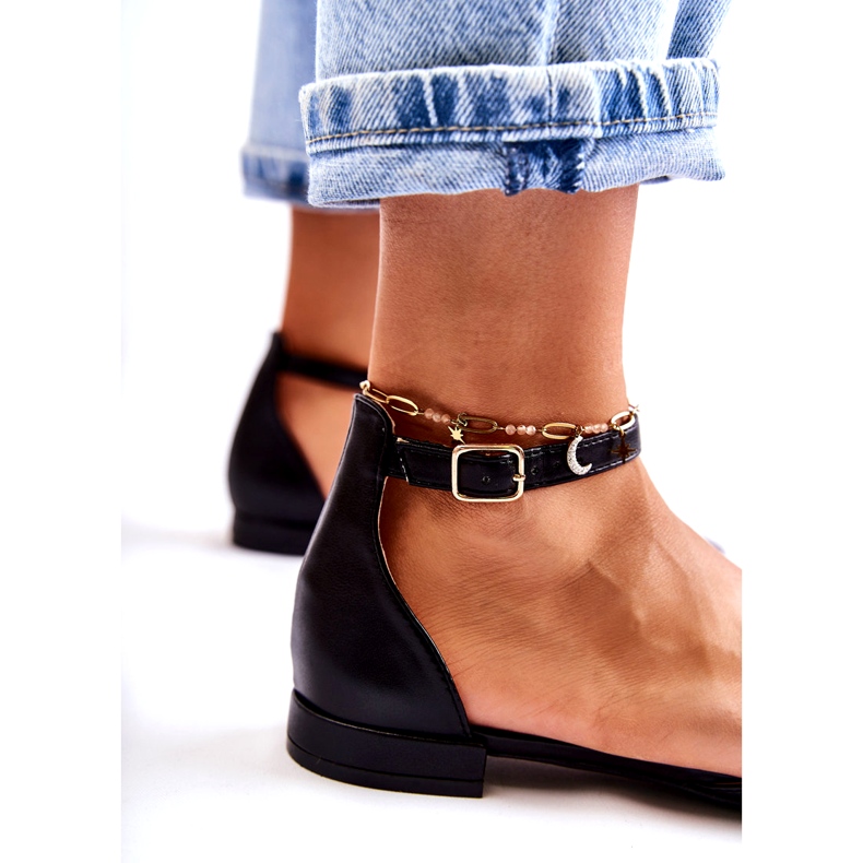 WD1 Bailarinas Mujer Piel Spitz Black Caprise negro 4