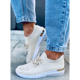 Calcetines calcetines Welo Beige 3