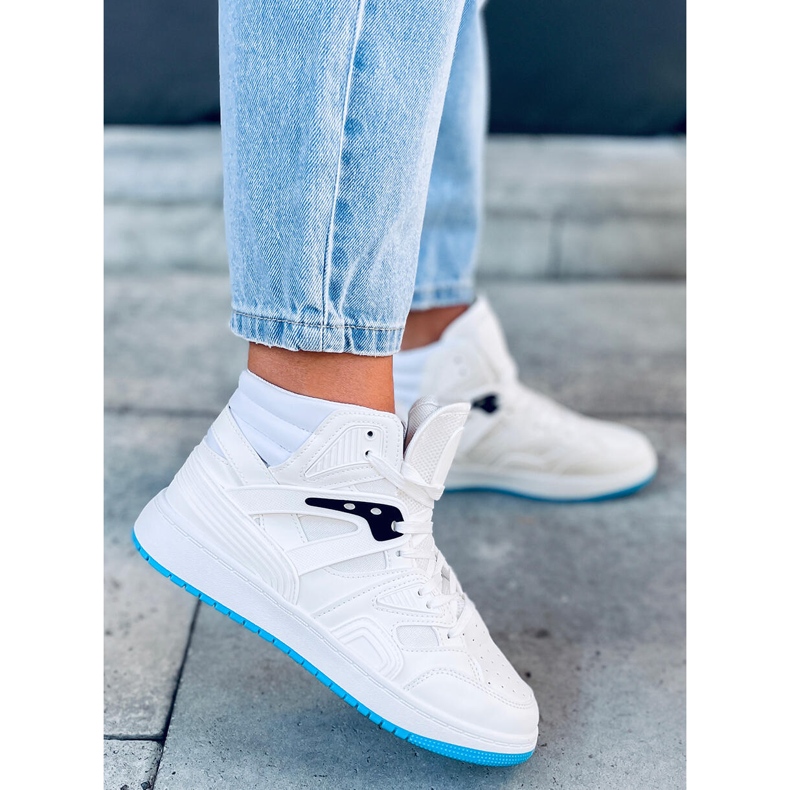 Zapatillas altas Pall White blanco multicolor 1