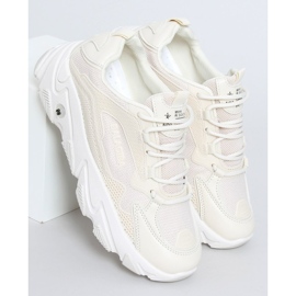 Deportivas mujer beige Frances Beige 1
