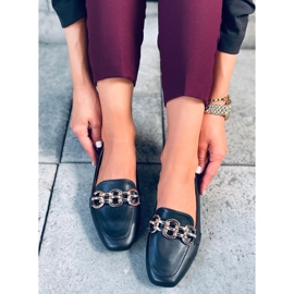 Mocasines de mujer Bianca Black negro 3