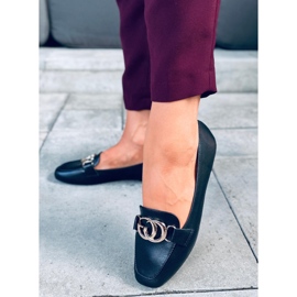Mocasines mujer Elisa Negro 4