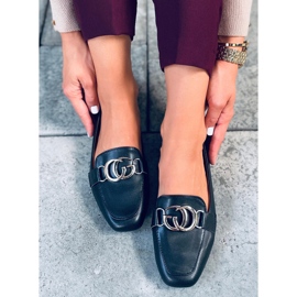 Mocasines mujer Elisa Negro 1