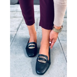 Mocasines de mujer Sajmon Negro 5