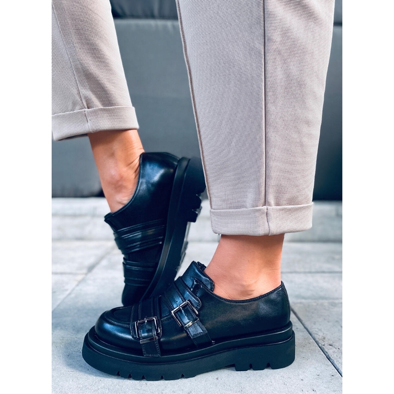 Mocasines mujer Atena Negro 1 Mocasines mujer Atena Negro 1