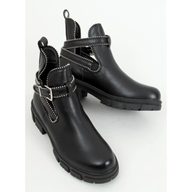 Botas Korina Black con aberturas negro 1