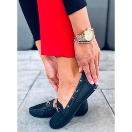 Mocasines mujer Nisa Negro 4
