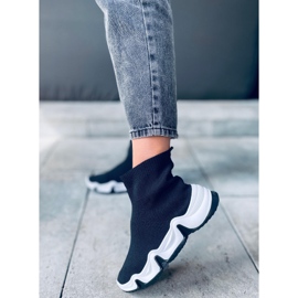 Zapatos calcetín al tobillo Trumm Nero negro 3