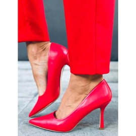 Stilettos Mujer Flor Rojo Aurora 3