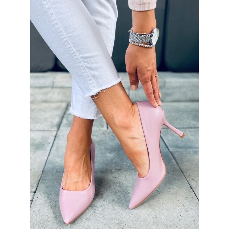 Stilettos Mujer Rostro Aurora Morado púrpura 2
