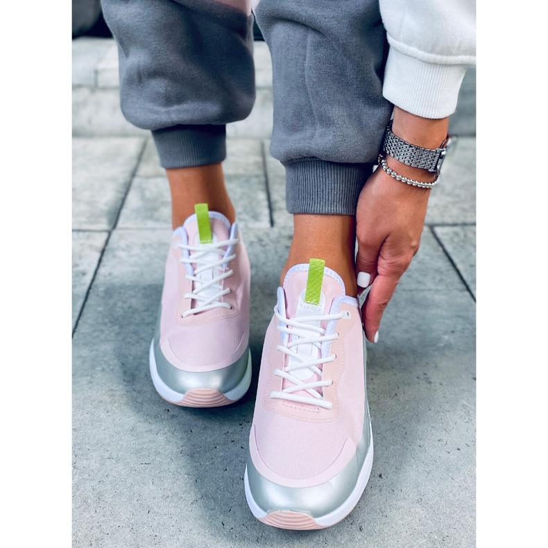 Deportivas de mujer Laurene GRIS/ROSA 1
