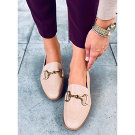 Mocasines mujer Jonna Khaki beige 2