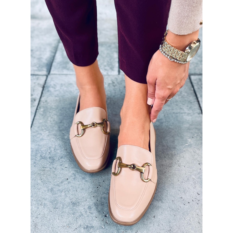 Mocasines mujer Jonna Khaki beige 2 Mocasines mujer Jonna Khaki beige 2