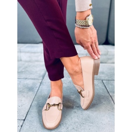 Mocasines mujer Jonna Khaki beige 3
