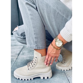 Deportivas tobilleras trekking Mariko Beige 1