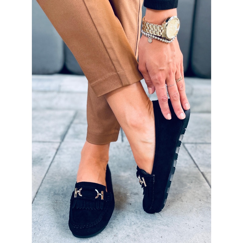 Mocasines mujer Leif Negro 1 Mocasines mujer Leif Negro 1