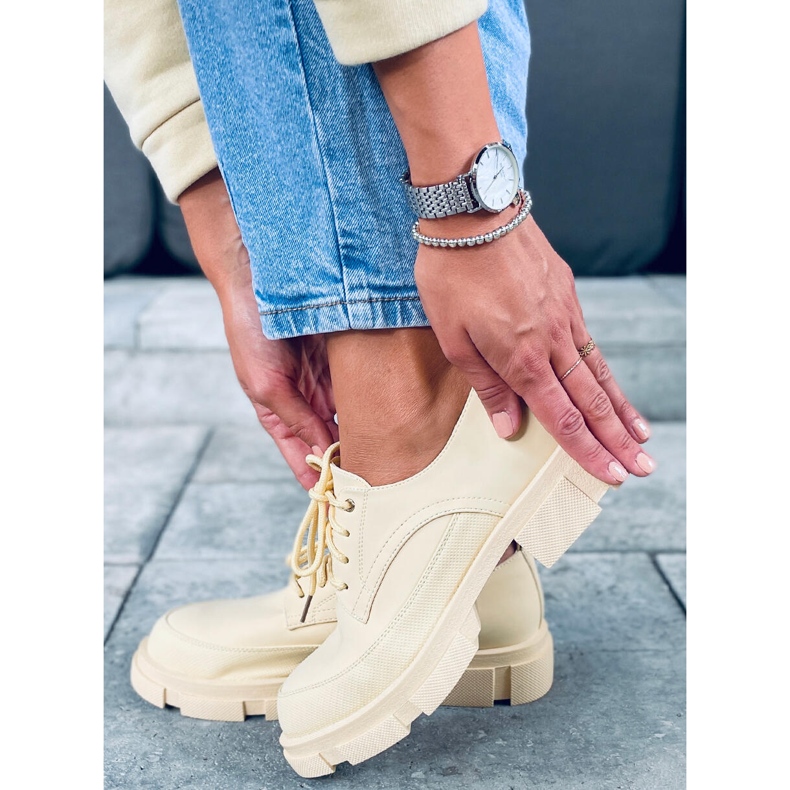 Mocasines suela alta Unna Amarillo 2 Mocasines suela alta Unna Amarillo 2