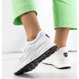 Deportivas Kaypa de piel blanca blanco 2