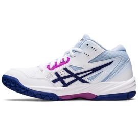 Zapatillas de voleibol Asics Gel-Task Mt 3 W 1072A081 101 blanco blanco 1