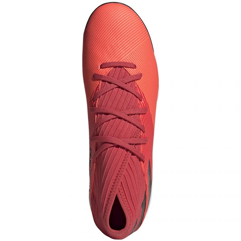 Botas de fútbol adidas Nemeziz 19.3 Tf M EH0286 rojo naranjas y rojos 1