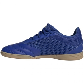 Botas de fútbol Adidas Copa 20.3 In Sala Jr EH0906 azul plateado azul 4