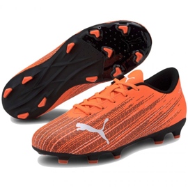 Botas de fútbol Puma Ultra 4.1 Fg Ag Jr 106100-01 multicolor naranjas y tintos 2