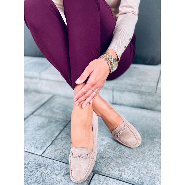 Mocasines Saga Kaki Mujer beige 1 Mocasines Saga Kaki Mujer beige 1