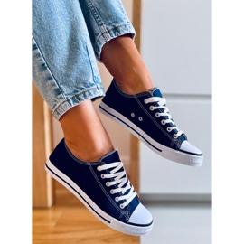 Zapatillas clásicas de mujer Basic D.BLUE azul 1