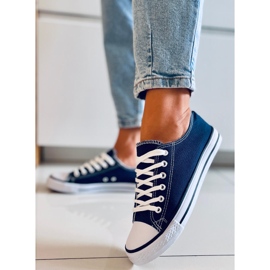 Zapatillas clásicas de mujer Basic D.BLUE azul 2