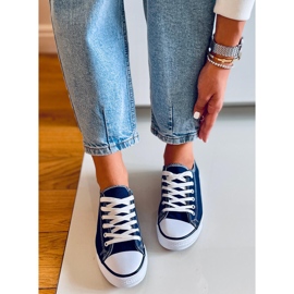 Zapatillas clásicas de mujer Basic D.BLUE azul 3
