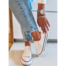 Zapatillas clásicas de mujer Basic White blanco 4