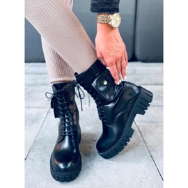 Trabajadores con cartera Maruna Black negro 3