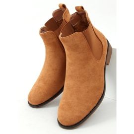 Botines Chelsea de ante Camel de Burbo marrón 1 Botines Chelsea de ante Camel de Burbo marrón 1
