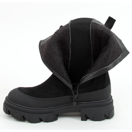 Botines Chelsea altos Telma Negro 2
