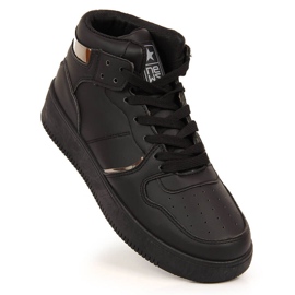 Zapatos deportivos altos NEWS negros 1