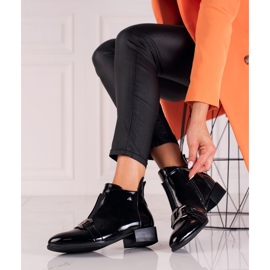 Elegantes botas negras de W. Potocki negro 2
