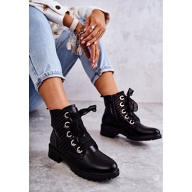 PG1 Botas Acolchadas Torino Negras Con Calentamiento negro 7