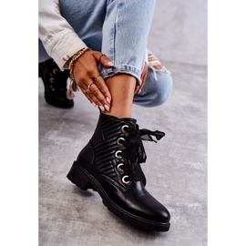 PG1 Botas Acolchadas Torino Negras Con Calentamiento negro 1