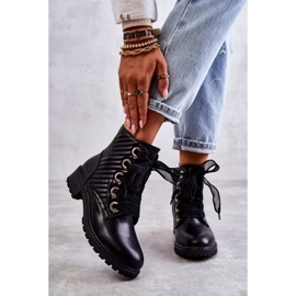 PG1 Botas Acolchadas Torino Negras Con Calentamiento negro 2